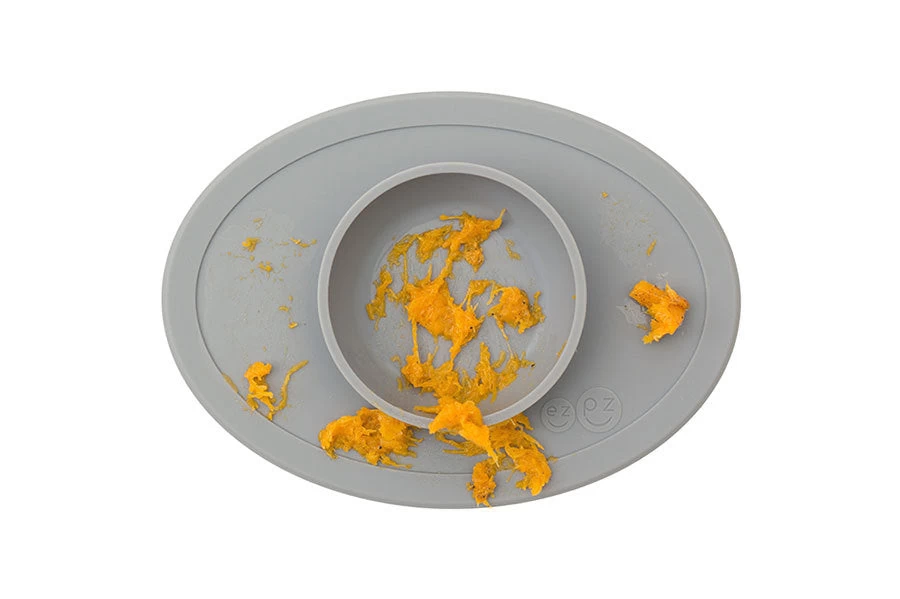 Ezpz Tiny Bowl Gray 4 Ezpz Tiny Bowl Gray - Image 2