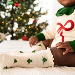 Tree Farm Knee High Socks 3-Pack -Baby Product Shop tree farm knee high socks 3 pack little stocking company lil tulips 30949058216054