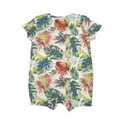 Tropical Tree Frogs Henley Shortall -Baby Product Shop tropical tree frogs henley shortall angel dear lil tulips 30366313611382