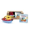 Green Toys Tugboat & Board Book Set -Baby Product Shop tugboat board book set green toys lil tulips 28750951710838