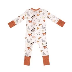 Farmyard Babies Two Way Zipper Romper -Baby Product Shop vMlN367g