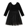 Velvet + Tulle Christmas Dress - Celeste 2 Velvet + Tulle Christmas Dress - Celeste -Baby Product Shop velvet tulle christmas dress celeste bird bean baby toddler clothing lil tulips 30936144969846