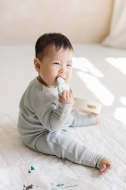 Waffle Sleeper - Silver Birch 9 Waffle Sleeper - Silver Birch -Baby Product Shop waffle sleeper silver birch loulou lollipop lil tulips 29968309780598