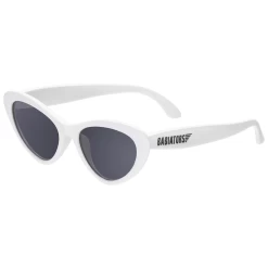 Wicked White Cat-Eye Sunglasses