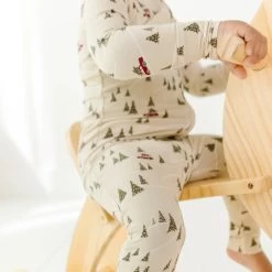 Winter Wonderland Zip Romper -Baby Product Shop winter wonderland zip romper brave little ones lil tulips 30962581635190