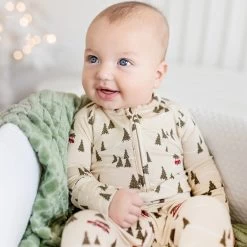 Winter Wonderland Zip Romper -Baby Product Shop winter wonderland zip romper brave little ones lil tulips 30962581667958
