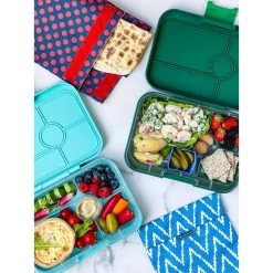 Yumbox Tapas Greenwich Green 4C Tray - Largest -Baby Product Shop yumbox tapas greenwich green 4c tray largest yumbox lil tulips 29835664752758