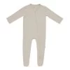 Zippered Footie In Khaki 2 Zippered Footie In Khaki -Baby Product Shop zippered footie in khaki kyte baby lil tulips 29800786526326
