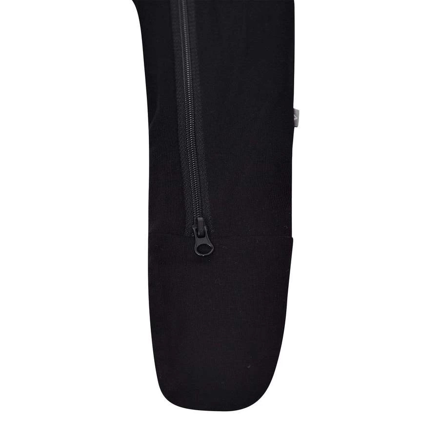 Zippered Footie In Midnight 4 Zippered Footie In Midnight - Image 2