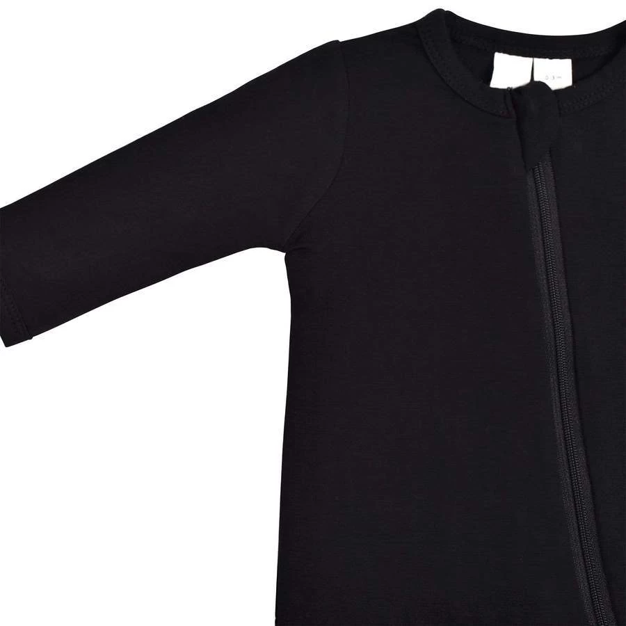 Zippered Footie In Midnight 5 Zippered Footie In Midnight - Image 3