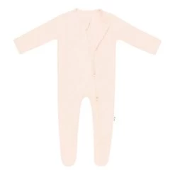 Zippered Footie In Porcelain -Baby Product Shop zippered footie in porcelain kyte baby lil tulips 29974957981814