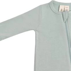 Zippered Footie In Sage -Baby Product Shop zippered footie in sage kyte baby lil tulips 28541641130102