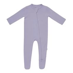 Zippered Footie In Taro