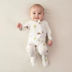 Zippered Footie In Western 9 Zippered Footie In Western -Baby Product Shop zippered footie in western kyte baby lil tulips 30601300148342